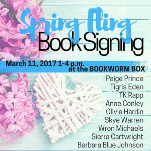 Book signing March 2017
